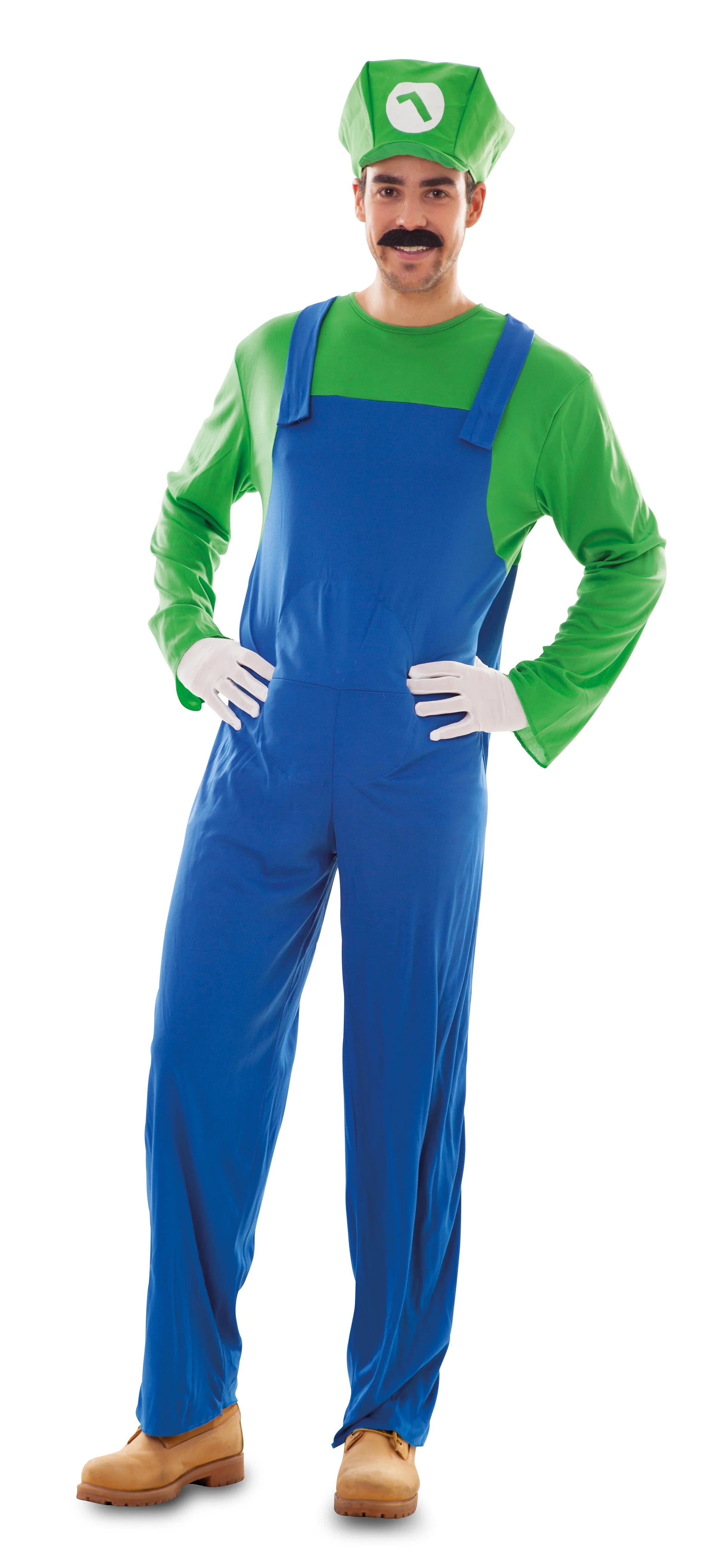 Disfraz de Luigi para Adulto Cuentos y Dibujos Animados EuroCarnavales